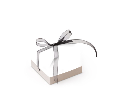 Bonita Caja Regalo con Tapa y Lazo Decorativo