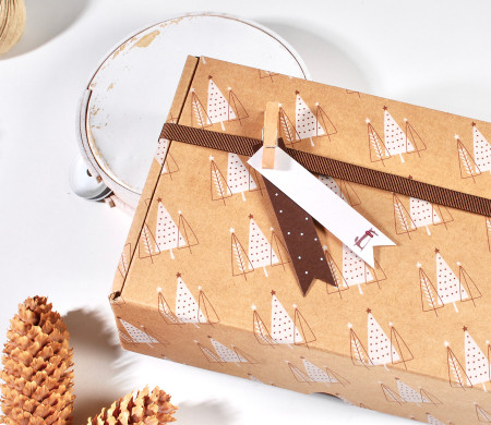 Weihnachtsetikettenpaket | SelfPackaging