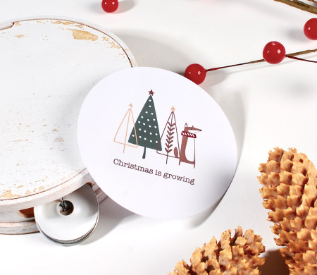 Large Sticker For Christmas Gifts | SelfPackaging