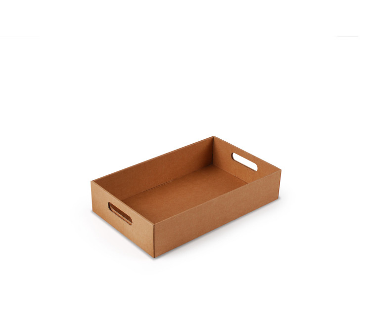 Cardboard Tray for Cupcakes, with Handle