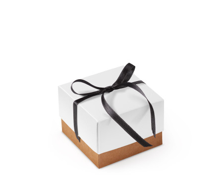 Schöne Geschenkbox mit Deckel und Schleife