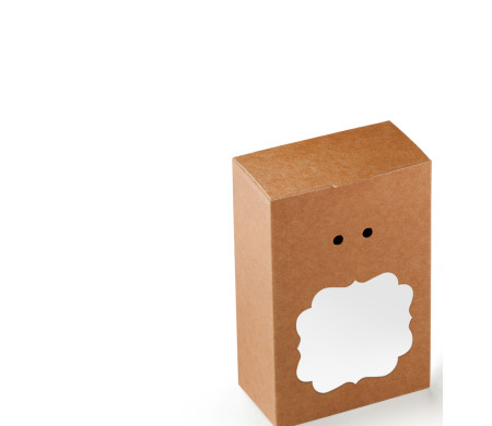 Caja Regalo de Cartón con Un Cierre Muy Original