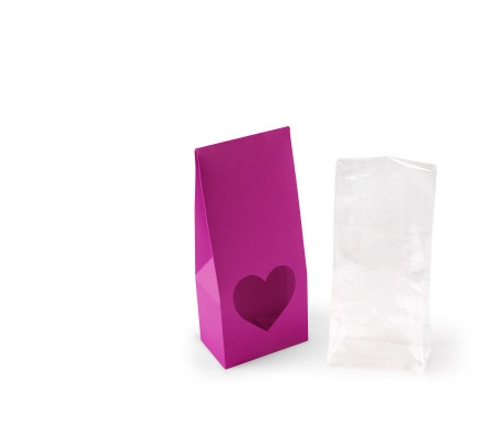 Boîte avec fenêtre pour la nourriture