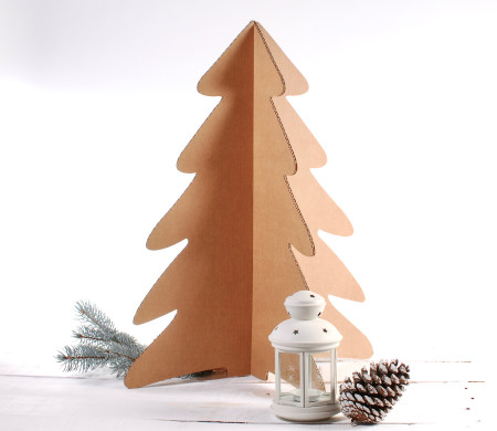 Arbol De Navidad De Carton Grande | SP UK