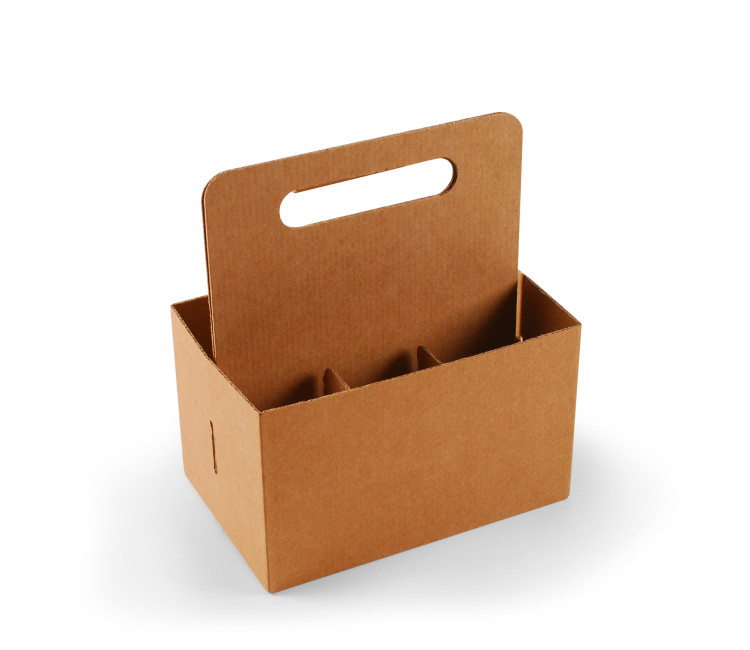 Caja para cervezas con asa Caja para cervezas con asa