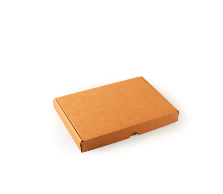 Flat delivery box for postal service deliveries.