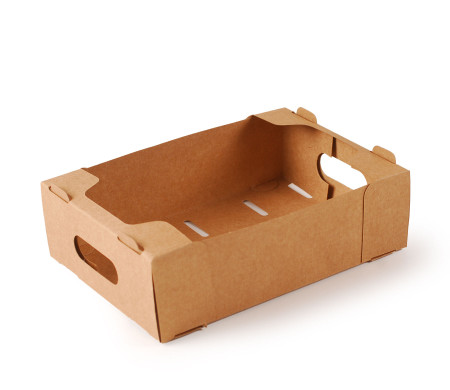 Cardboard box for small fruits.