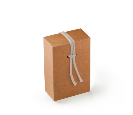 Cardboard Gift Box with a Very Original Fastener