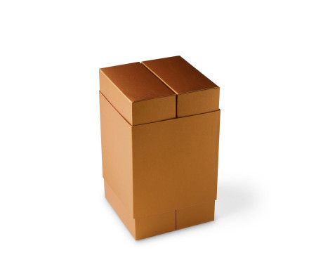 Box for Bottles with an Original Opening Mechanism