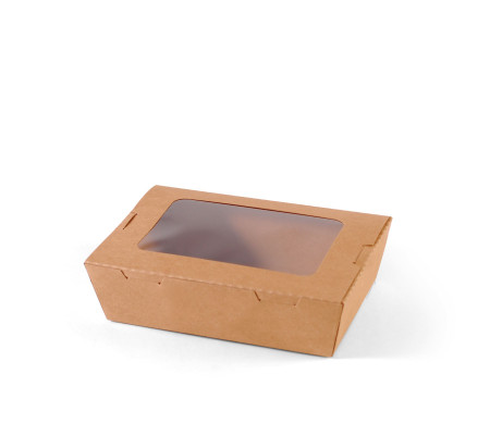Caja con Ventana para Take Away (Eco) | Selfpackaging