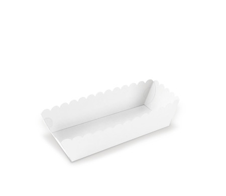 Tray for hot dogs and cakes