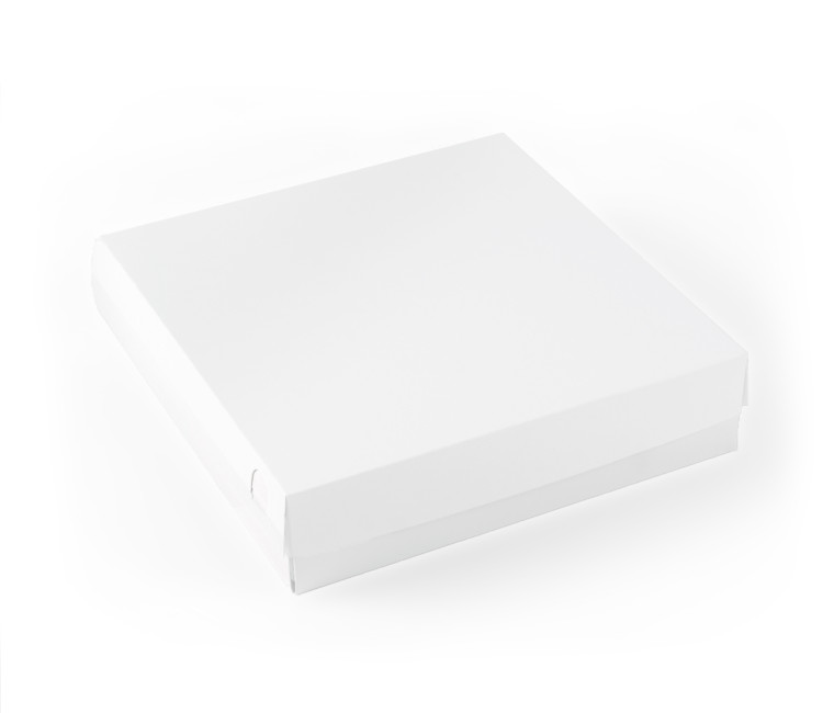 Caja cuadrada con tapa para mix de sushi