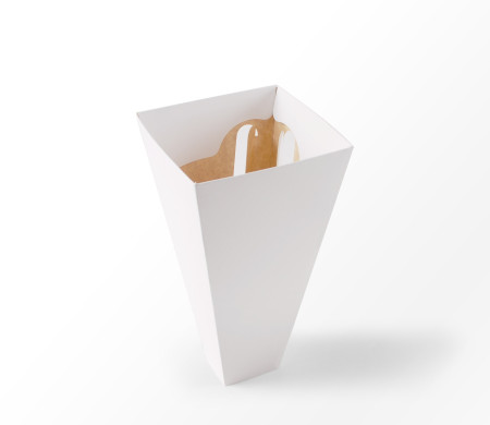 Caja para ramos de flores sin pedido mínimo