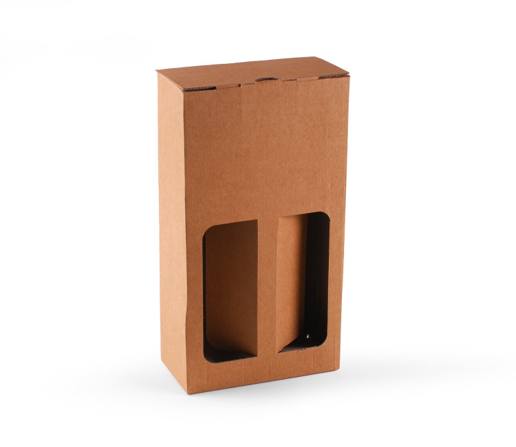 Scatola Vino Resistente (2-3 Bottiglie) | SelfPackaging