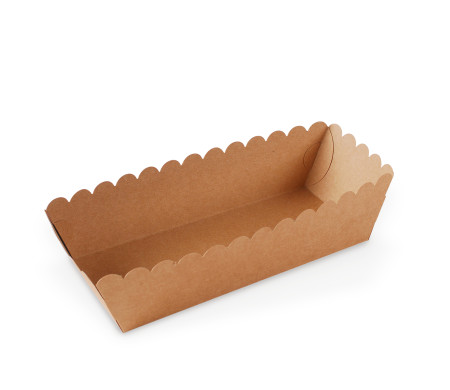 Pappschalen für Hot Dogs und Gebäck