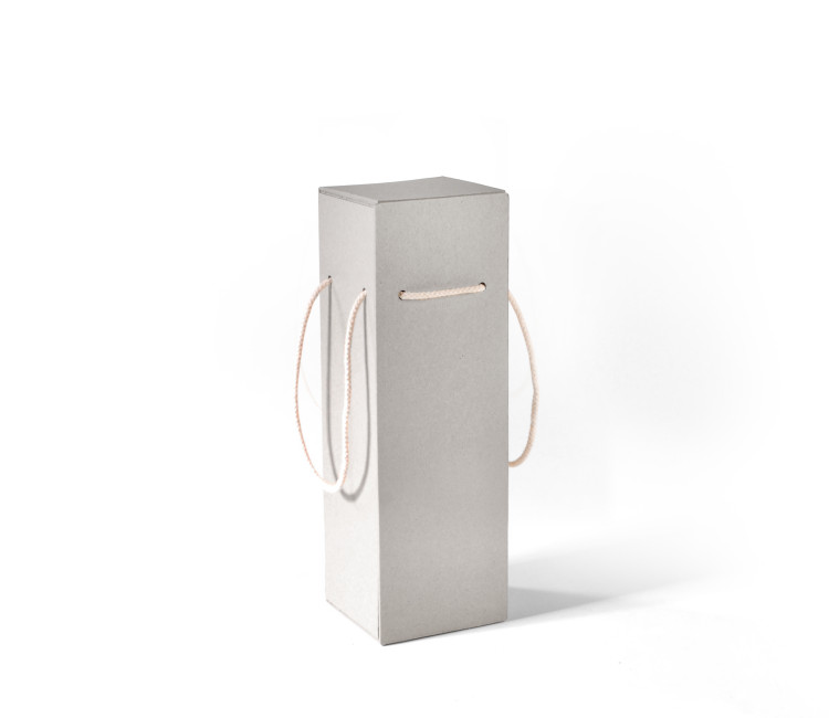 Flaschenbox Mit Deckel Und Schnur | SelfPackaging.