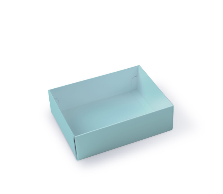 Macaron box with a Clear Plastic Strip