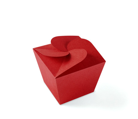 Box for Beauty Creams, Original and Shaped like a Flower