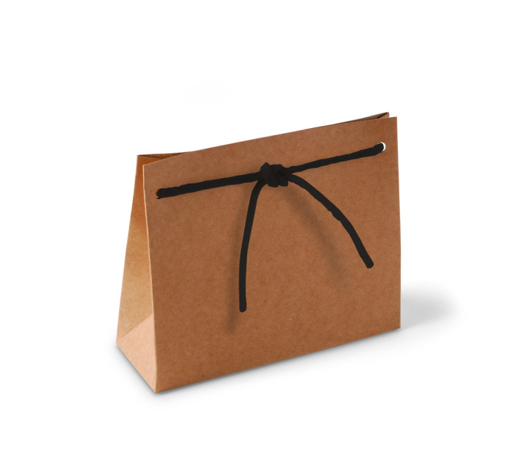 Paper Gift Bag With Cord - SelfPackaging
