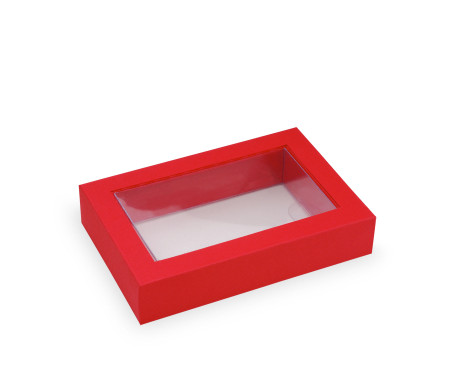 Caja de Plástico Transparente para Bombones