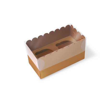 Boîte Carton Cupcake Individuelle | SelfPackaging