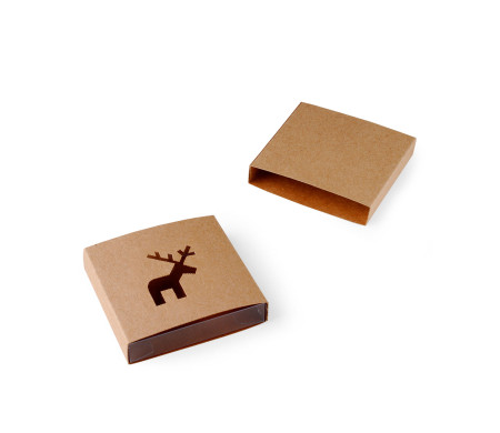 Box for Sweets with an Original Die Cut Figure 