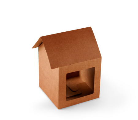 Casita de Cartón para Niños (para Pintar) | Selfpackaging