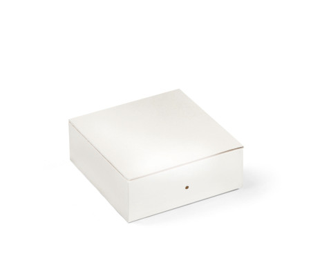 Quadratische Geschenkschachtel für kleine Geschenke anlässlich von Hochzeiten und Veranstaltungen.