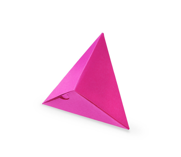 Triangular Gift Box for Jeweller's and Shops