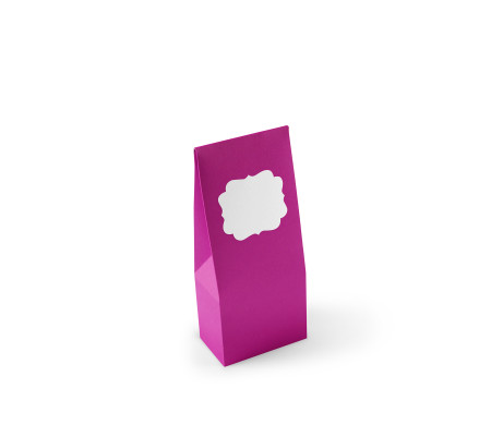 Caja con ventana para alimentación