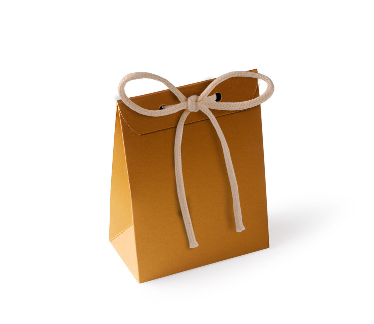 Paper gift bag for chocolates and small gifts