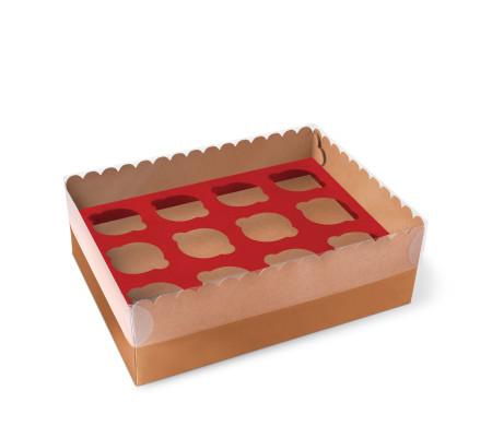 Cajita para 12 Cupcakes
