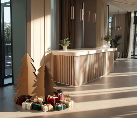 Arbol de Navidad de Cartón para Navidad