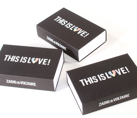 Premium packaging example used by Zadig & Voltaire | SelfPackaging
