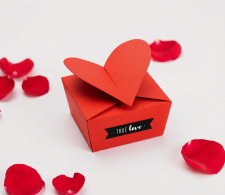 Scatola a Forma di Cuore | SelfPackaging
