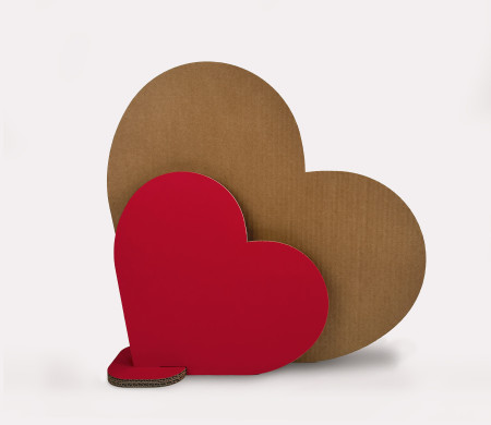 3D-Dekorherzen für Valentinstag | Schaufenster & Retail