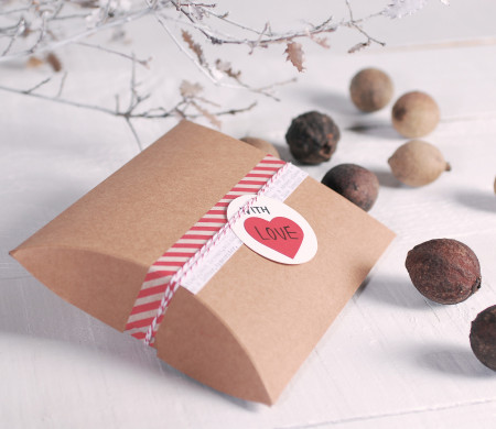 Coffret avec message pour cadeaux d’entreprise