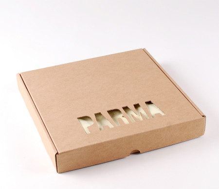 Scatola piatta per regali promozionali e branding