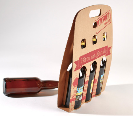 Astuccio premium in cartone per pack di birra