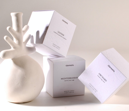 Scatola premium per candele e cosmetici | Packaging in cartoncino