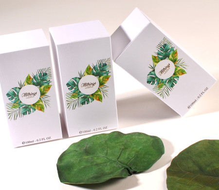 Premium cardboard box for cosmetics and candles