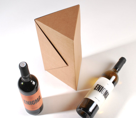 Scatola per bottiglia di vino regalo aziendale