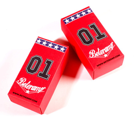 Caja estuche rectangular de cartón para accesorios, cosmética y merchandising