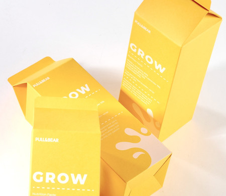 Milchkarton-Box für Welcome Packs | Verpackung aus Karton