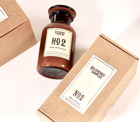 Caja de cartón para velas y tarros | Packaging de envío seguro y premium