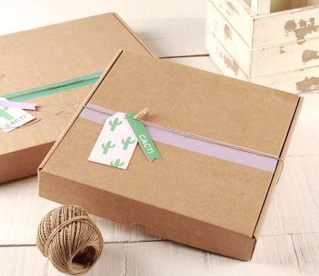 Mittlere Kraft-Versandbox für E-Commerce und Bundles