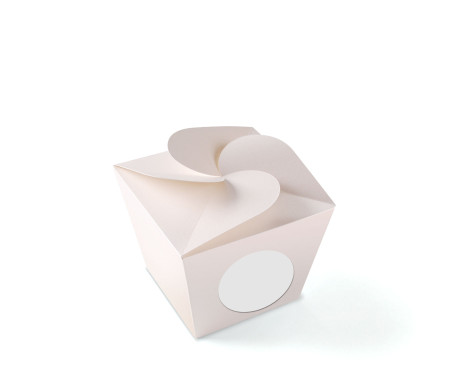 Box for Beauty Creams, Original and Shaped like a Flower