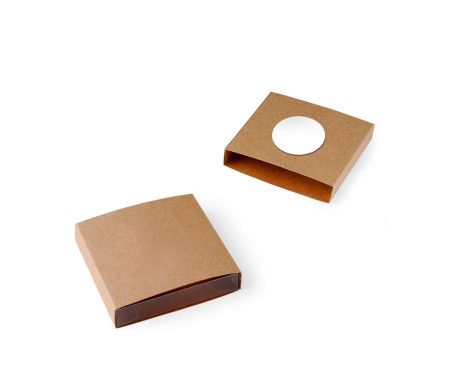 Box for Sweets with an Original Die Cut Figure 