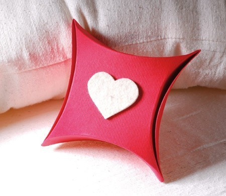 Caja regalo San Valentín con corazón