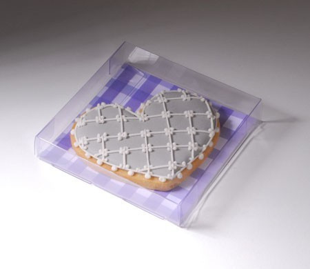 Scatola porta biscotti trasparente